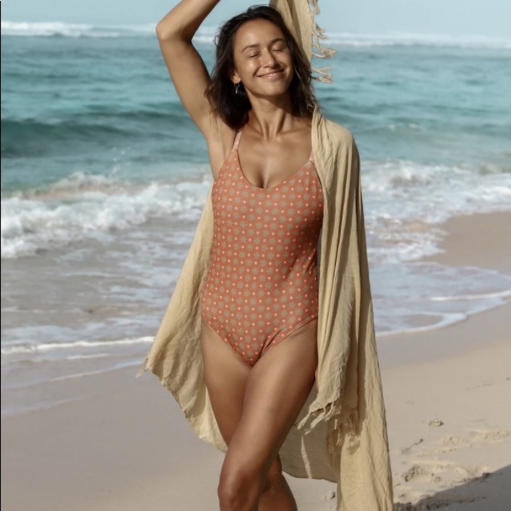 Esme one piece indigo Luna suit